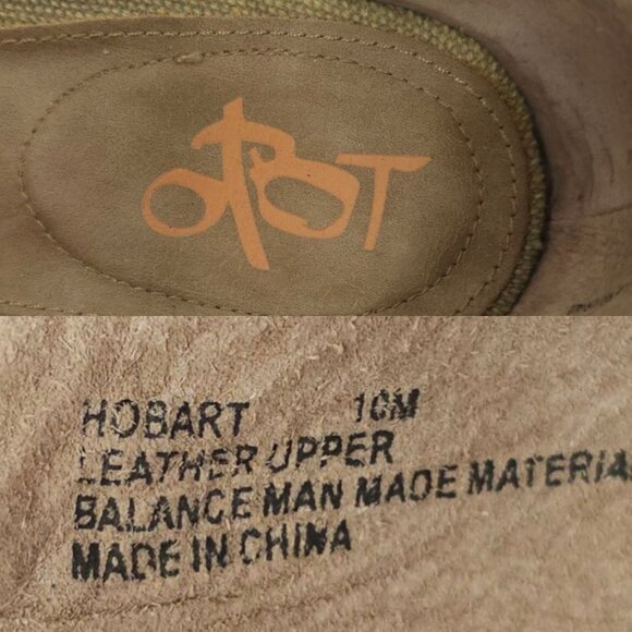 OTBT Hobart Platform Wedge Sandals Womens 10M Ankle Strap Embossed Leather - Picture 8 of 15